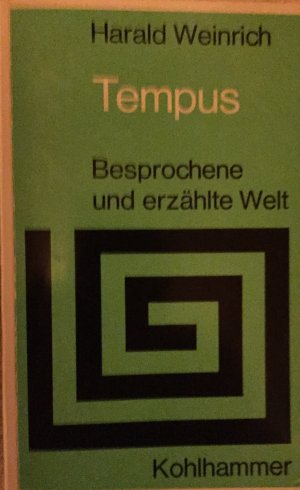 antiquarisches Buch – Harald Weinrich – Tempus. Besprochene und erzählte Welt