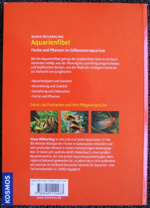 gebrauchtes Buch – Klaus Wilkerling – Aquarienfibel - Fische und Pflanzen im Süßwasseraquarium / vollständig überarbeitete und neu bebilderte Auflage