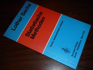 gebrauchtes Buch – Lothar Sachs – Statistische Methoden -- mit 5.Abb. 25.Tabellen und einer Klapptafel