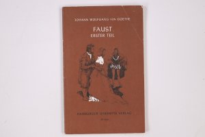 antiquarisches Buch – Johann Wolfgang von Goethe – HAMBURGER LESEHEFTE, NR.29, FAUST I. Der Tragödie erster Teil