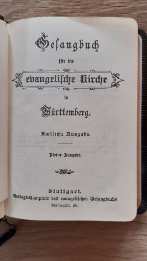 Gott ist die Liebe: Gesangbuch für die evangelische Kirche in Württemberg