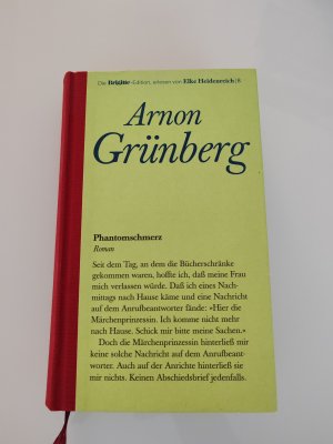 gebrauchtes Buch – Arnon Grünberg – Brigitte Edition / Phantomschmerz