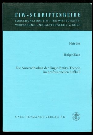 Die Anwendbarkeit der Single-Entity-Theorie im professionellen Fußball - Eine rechtsvergleichende Analyse der Bewertung im US-amerikanischen, englischen […]