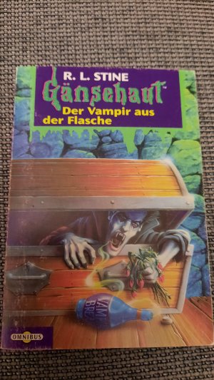 gebrauchtes Buch – Stine, Robert L – Gänsehaut / Der Vampir aus der Flasche/ Deutsche Erstausgabe Band 67