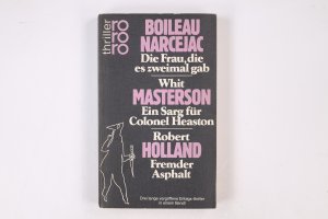 gebrauchtes Buch – Boileau-Narcejac – DIE FRAU, DIE ES ZWEIMAL GAB.