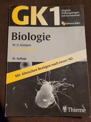 gebrauchtes Buch – Willm Uwe Kampen – GK 1 - Biologie