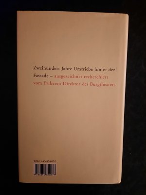 gebrauchtes Buch – Gerhard Klingenberg – Das gefesselte Burgtheater. 1776 bis in unsere Tage.