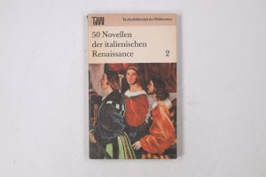 gebrauchtes Buch – Christine Wolter – 50 NOVELLEN DER ITALIENISCHEN RENAISSANCE.