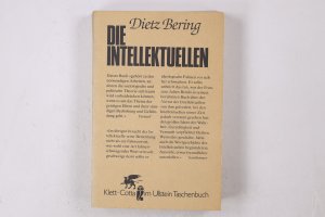 gebrauchtes Buch – Dietz Bering – DIE INTELLEKTUELLEN. Geschichte e. Schimpfwortes