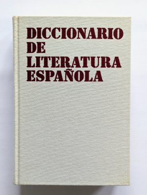 Diccionario de Literatura Espanola, Revista de Occidente