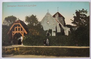 gebrauchtes Buch – Rottingdean Church and Lych Gate Sussex England Großbritannien – Rottingdean Church and Lych Gate Sussex England Großbritannien