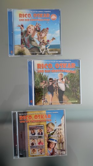 Rico, Oskar - Drei Original-Hörspiele zum Film mit jeweils 2 CDs