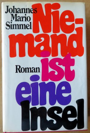 gebrauchtes Buch – Johannes Mario Simmel – Niemand ist eine Insel