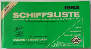 gebrauchtes Buch – Schiffsliste 1982