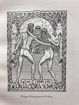 Neue deutsche Akt-Exlibris