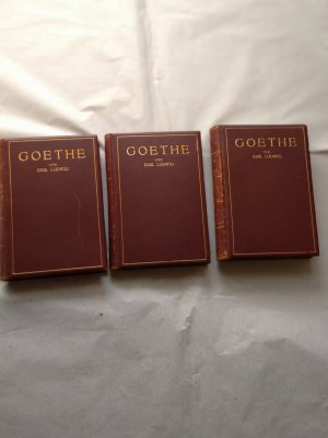 Goethe. Geschichte eines Menschen Bände 1-3 (vollständig)