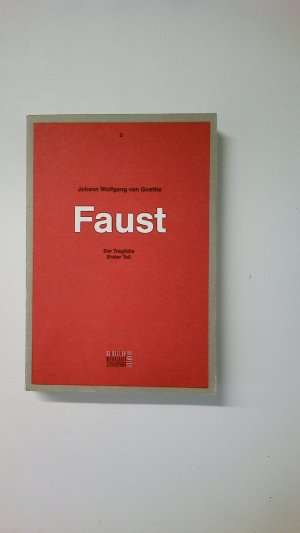 gebrauchtes Buch – Goethe, Johann Wolfgang von – FAUST.