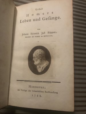 antiquarisches Buch – Johann Heinrich Just Köppen – Ueber Homers Leben und Gesänge