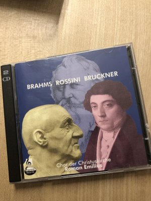 gebrauchter Tonträger – Chor der Christuskirche München mit Roman Emilius – Brahms, Rossini, Bruckner