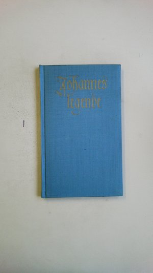 antiquarisches Buch – Ludwig Bäte – JOHANNESLEGENDE.