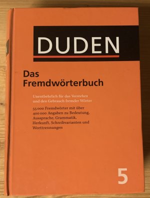 Duden • Fremdwörterbuch • Band 5