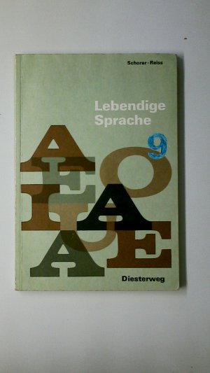 gebrauchtes Buch – LEBENDIGE SPRACHE 9.