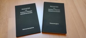 gebrauchtes Buch – Rudolf Steiner – Personenregister & Stichwortverzeichnis zur Rudolf Steiner Gesamtausgabe