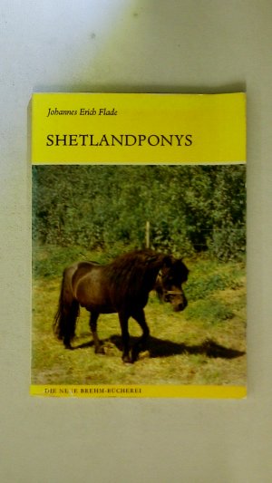 gebrauchtes Buch – Flade, Johannes Erich – SHETLANDPONYS.