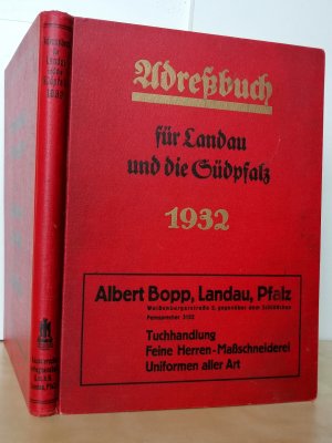 Adressbuch für Landau und die Südpfalz 1932 Albersweiler Altdorf Annweiler Appenhofen Arzheim Barbelroth Bellheim Berg Bergzabern Billigheim Bindersbach […]