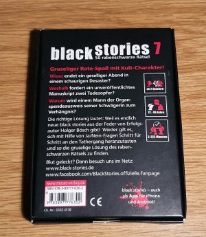 gebrauchtes Spiel – Holger Bösch – Black Stories 7