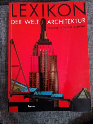 gebrauchtes Buch – Pevsner, Nikolaus; Honour – Lexikon der Weltarchitektur