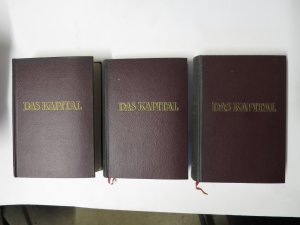 3 Bänden komplett - Das Kapital * Kritik der politischen Ökonomie * Bd.1: Der Produktionsprozessdes Kapitals * Bd.2: Der Zirkulationsprozess des Kapitals […]