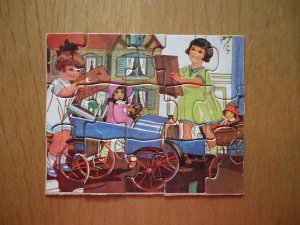 5 Kinderpuzzles aus 1920-Jahren