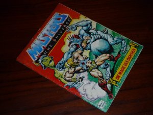 gebrauchtes Buch – Alcala Alfredo und Michael Halperin – Masters of the Universe - Die Magie des Drachen / Il potere del Drago (He-Man, Mini-Comic - zweisprachig: Deutsch / Italienisch))