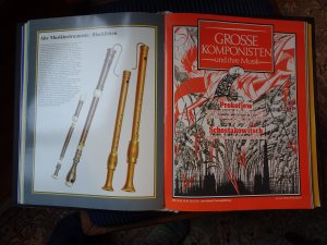 gebrauchtes Buch – Rommelspacher, Andreas und Matthias Giese – 4 Bände Sammelordner: Grosse Komponisten und ihre Musik. Heft 1-52 komplett
