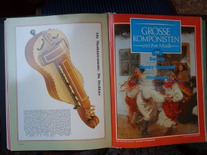 gebrauchtes Buch – Rommelspacher, Andreas und Matthias Giese – 4 Bände Sammelordner: Grosse Komponisten und ihre Musik. Heft 1-52 komplett