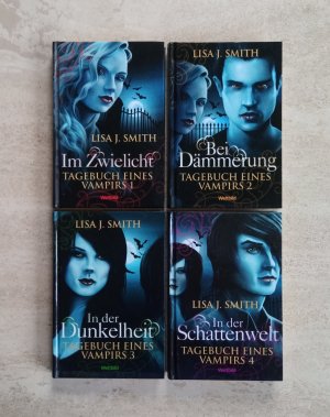 4 X Tagebuch eines Vampirs (Im Zwielicht + Bei Dämmerung + In der Dunkelheit + In der Schattenwelt)