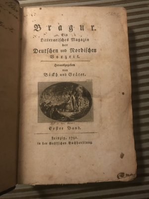 Bragur. Litterarisches Magazin der Deutschen und Nordischen Vorzeit. Erster Band