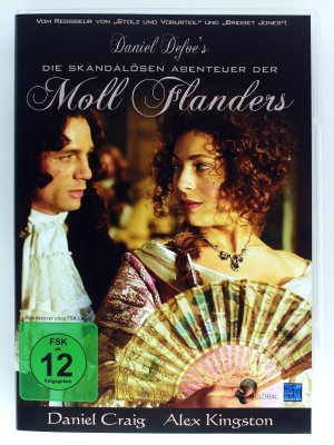 gebrauchter Film – David Attwood – Die skandalösen Abenteuer der Moll Flanders - Daniel Defoe - Alex Kingston, Daniel Craig