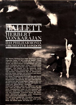 gebrauchter Tonträger – von Karajan – Ballett