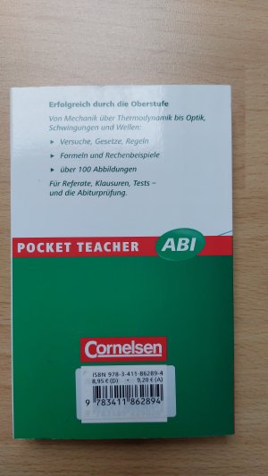 gebrauchtes Buch – Hans-Peter Götz – Pocket Teacher Abi - Physik - Cornelsen Scriptor - Kompaktwissen Oberstufe