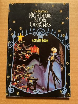 gebrauchtes Buch – Tim Burton – Tim Burton's Nightmare Before Christmas Activity Book