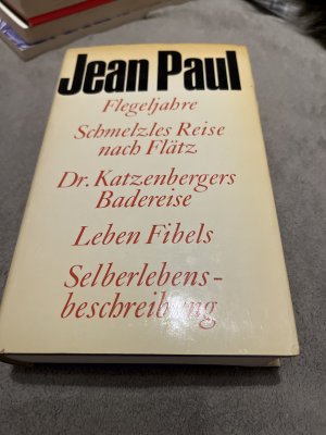 gebrauchtes Buch – Jean Paul – Jean Paul - Werke in drei Bänden - nur 1. Band