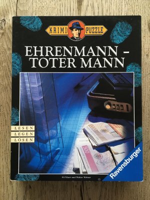 Krimi-Puzzle Lesen - Legen - Lösen: Ehrenmann - Toter Mann