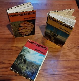 Urania Pflanzenreich : Niedere Pflanzen + Höhere Pflanzten 1 + Höhere Pflanzen 2 (3 Bücher = 4,5 kg Botanik-Wissen)