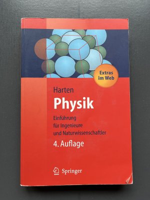 gebrauchtes Buch – Harten – Physik - Einführung für Ingenieure und Naturwissenschaftler