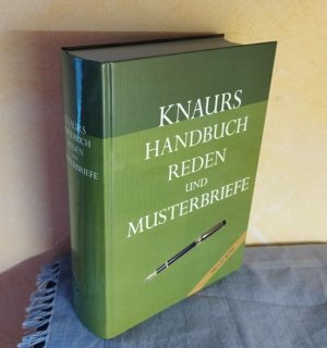 gebrauchtes Buch – Knaurs Handbuch Reden und Musterbriefe mit CD-ROM