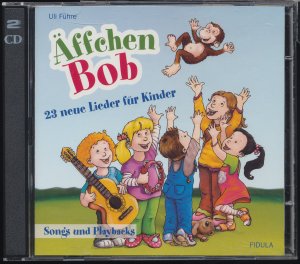 gebrauchter Tonträger – Uli Führe – Äffchen Bob - 23 neue Lieder für Kinder - Songs und Playbacks