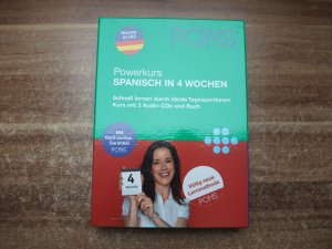 PONS Powerkurs Spanisch in 4 Wochen, Buch und 2 CDs