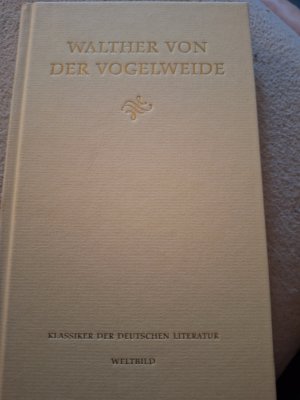 gebrauchtes Buch – Walther von der Vogelweide – Die Gedichte